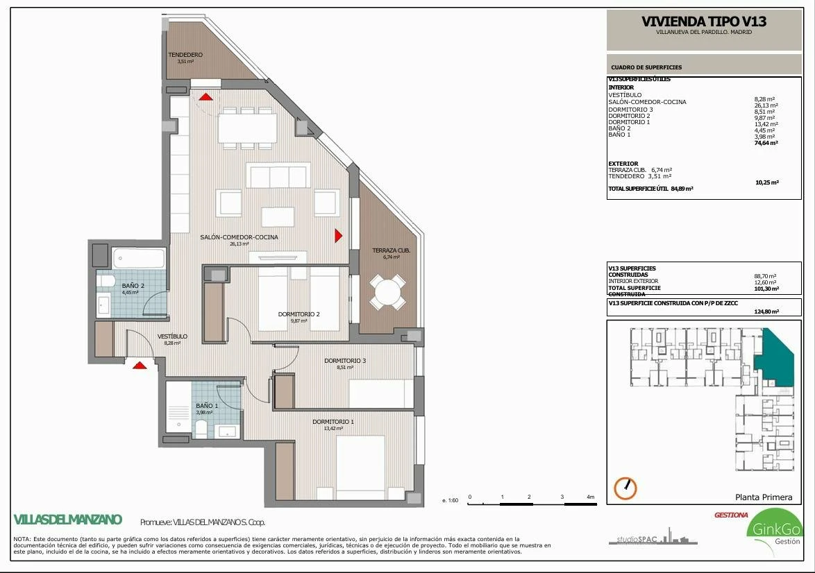 Piso en Villanueva del Pardillo – Ref. 08317 Piso en Villanueva del Pardillo – Ref. 08317