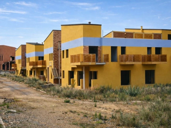 Promoción de obra parada del año 2007 al 50%, Suelo urbanizable residencial, bloque aislado