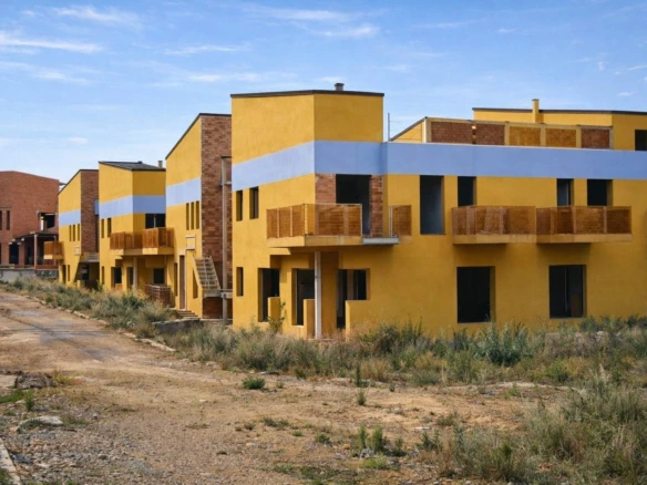 Promoción de obra parada del año 2007 al 50%, Suelo urbanizable residencial, bloque aislado